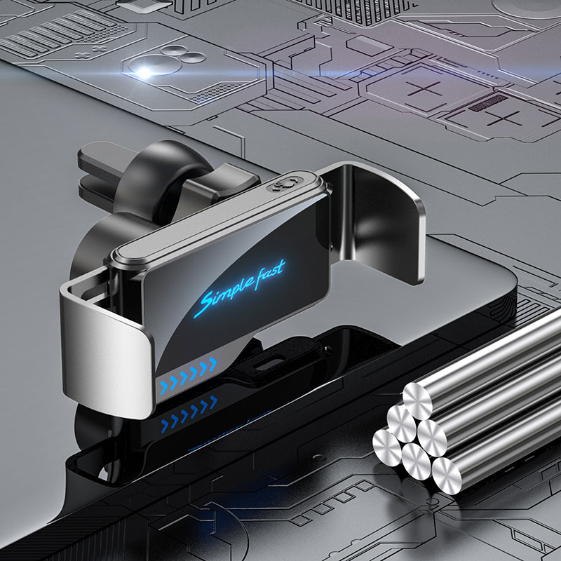 Intelligent Automatic Car Phone Holder Air Vent Mount Holder For Phone Car Products Universal Stand