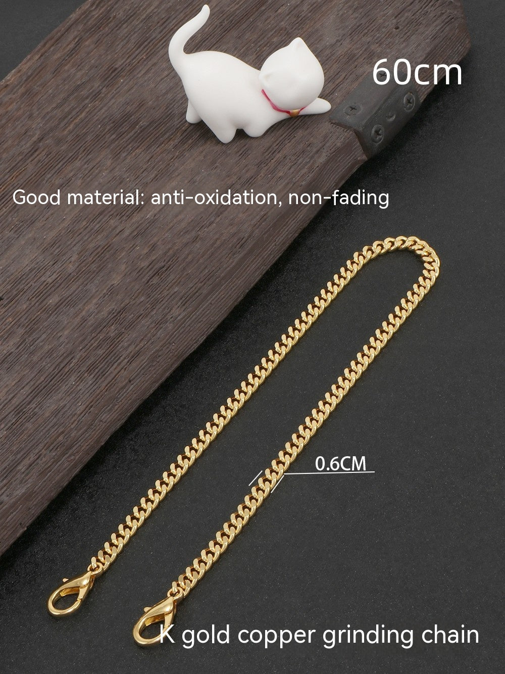 Long Zipper Wallet Renovation Chain Accessories