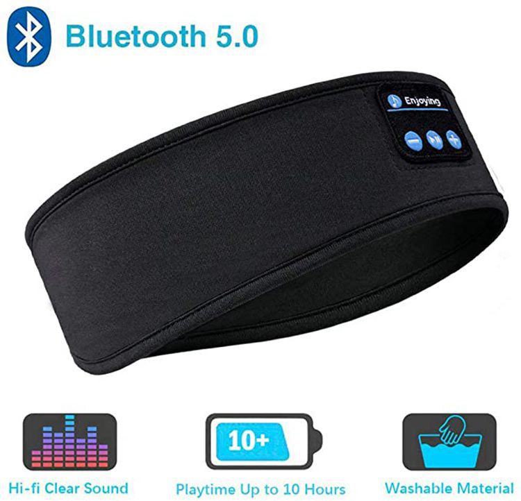 Sleep headset bluetooth headscarf