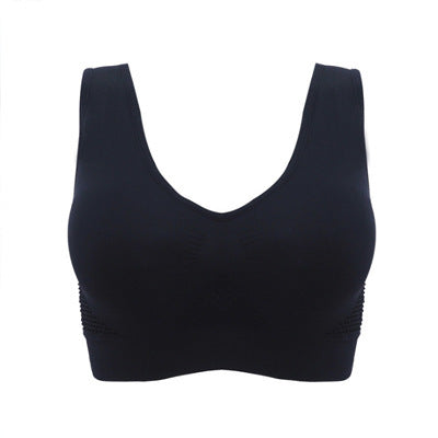 3D gather shockproof vest bra