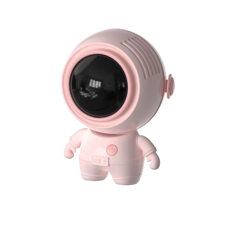 Personal Neck Fans USB Rechargeable Astronaut Small Fan Handheld Hanging Neck Creative Bladeless Mini Fan Easy To Use