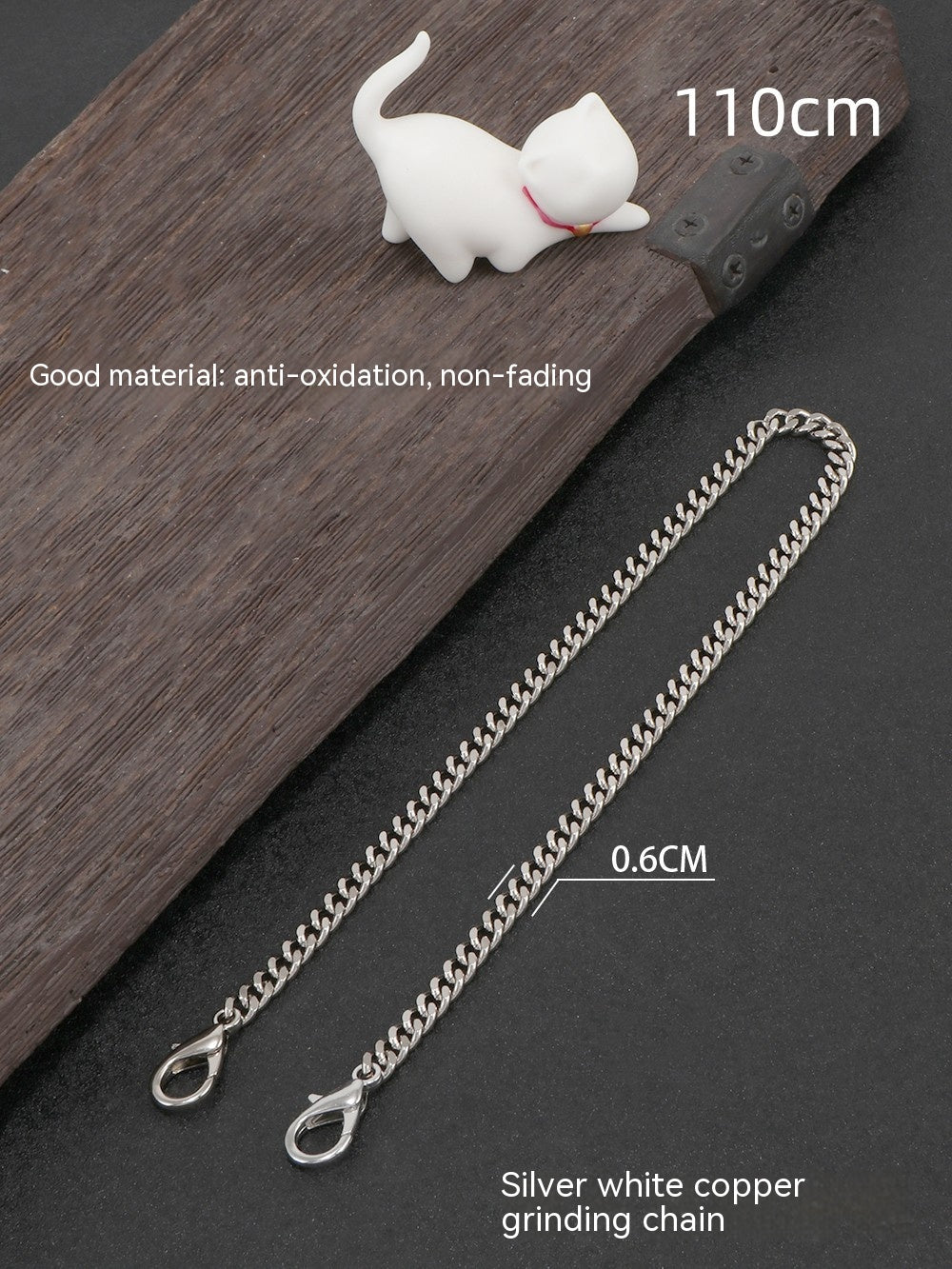 Long Zipper Wallet Renovation Chain Accessories