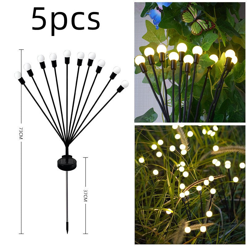 LED Pneumatic Firefly Ground Plug-in Lamp