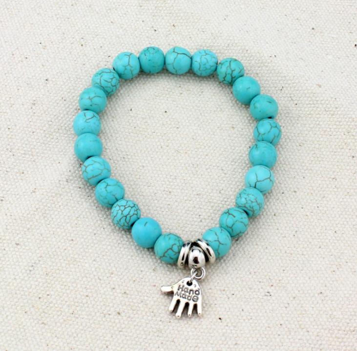 Boho Vintage Turquoises Bracelet Fashion Jewelry