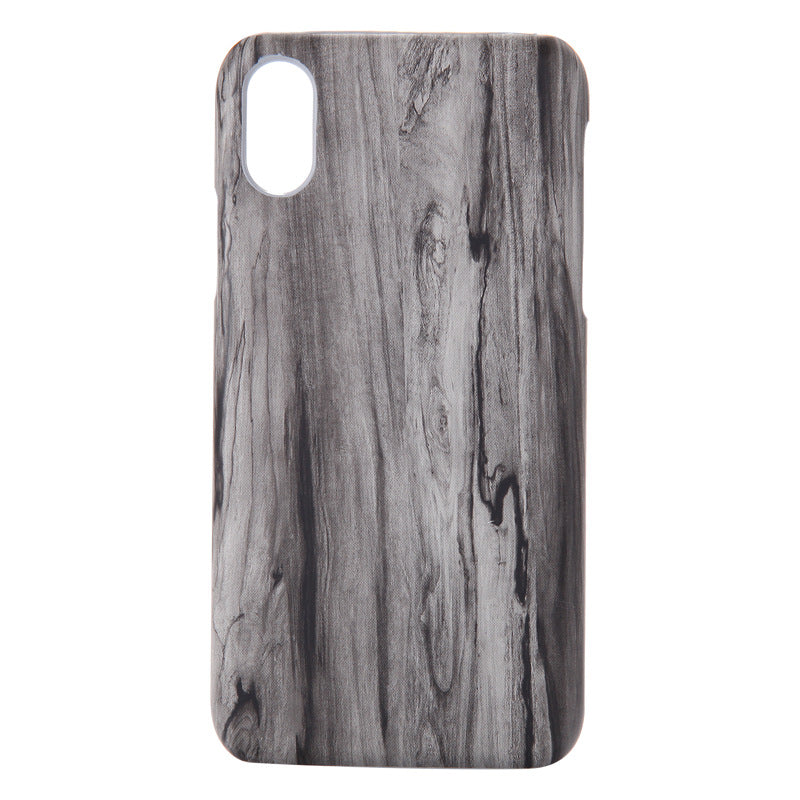 Retro wood grain phone case