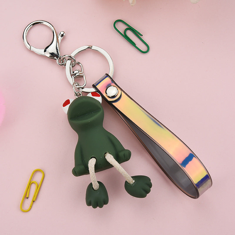 Simulation cactus potted keychain