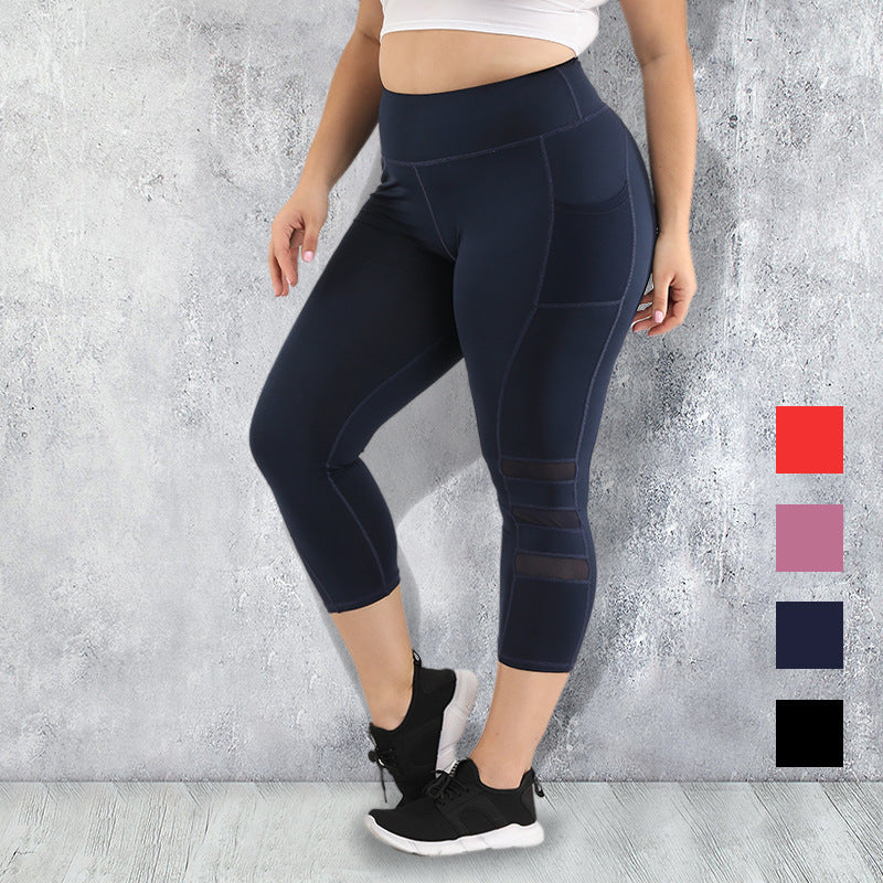 Yoga Capri Pants for Big Girls