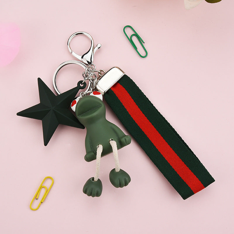 Simulation cactus potted keychain