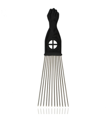 Metal Comb African Hair Pik Comb Brush Salon Hairdressing Hairstyle Styling Tool Hair Accessories