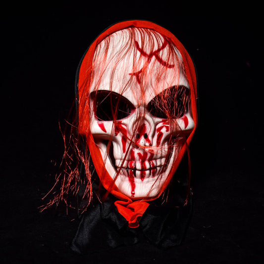 Halloween long-haired scary ghost mask