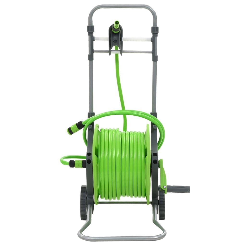 Hose reel with wheels 45 + 2 m