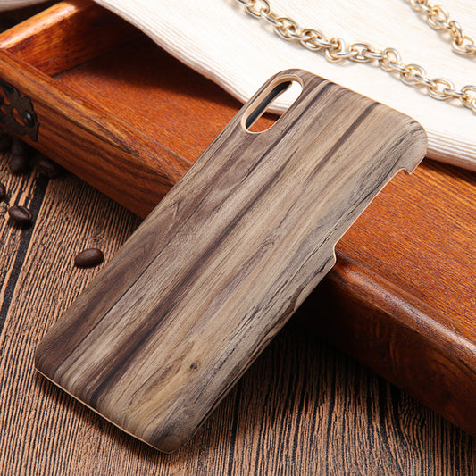 Retro wood grain phone case