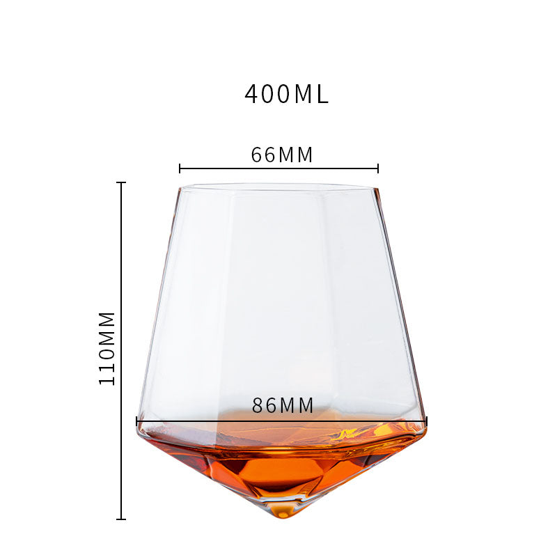 Tumbler Wine Glass Crystal Handmade Wine Glass Foreign Wine Glass