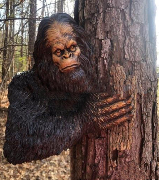 Creative Bigfoot 3D Resin Tree Decoration