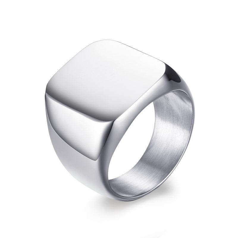 Stainless steel bare body ring