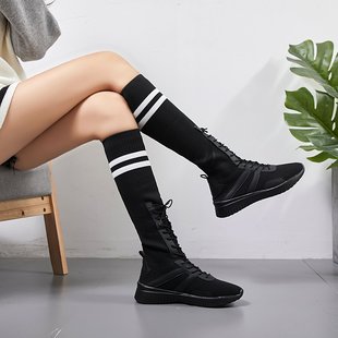 Sock shoes high top boots sneakers flat shoes