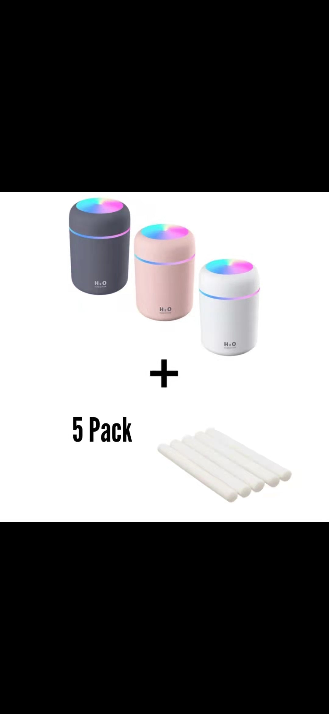 Portable USB Car Air Purifying Humidifier Colorful Cup Aroma Diffuser Cool Mist Maker Humidifier Purifier With Light For Car Home