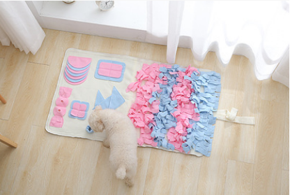 Korean new pet sniffing pad size dog training blanket dog litter cushion Amazon explosion pet products.