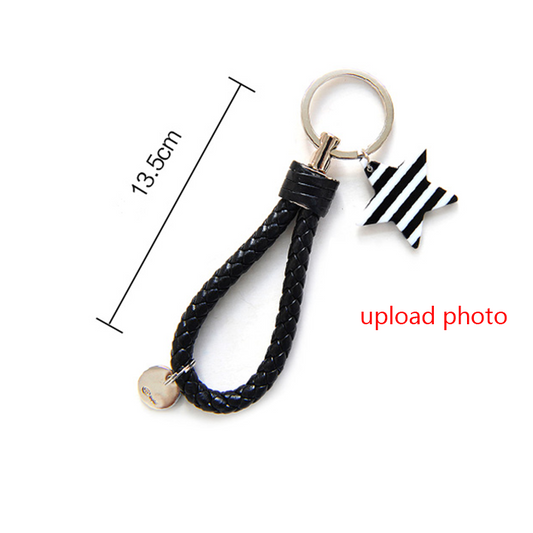 Custom Creative Car Keychain Photo Key Chain