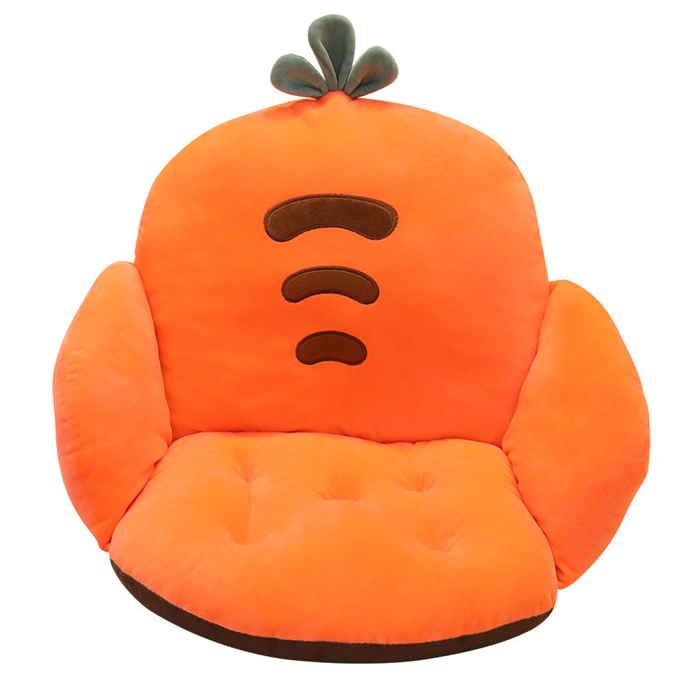 Fruit Animal Semi-enclosed Cushion Sofa Cushion Dinosaur Cactus Erha Carrot Totoro Cushion