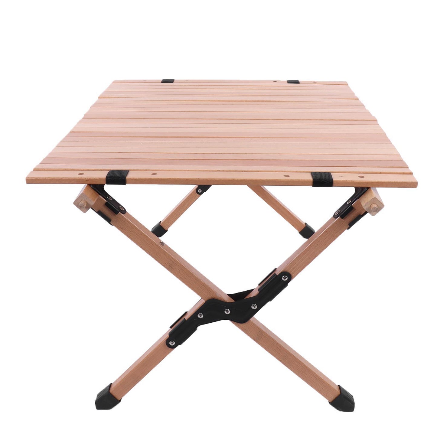 Folding Wood Table Portable Outdoor Picnic Table For Garden Camping Travel Barbecue