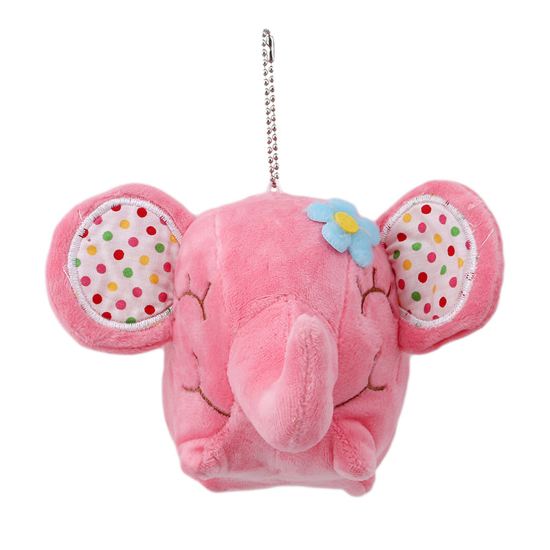 Floral Stuffed Elephant Toy