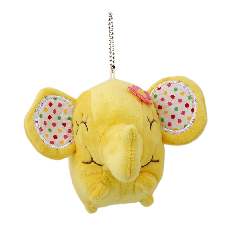 Floral Stuffed Elephant Toy