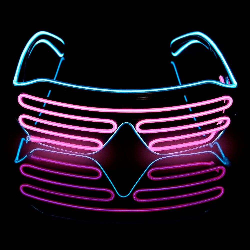 Newest LED Light Up Flashing Rave Shades