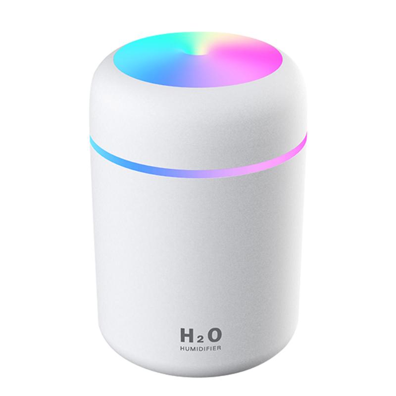 Portable USB Car Air Purifying Humidifier Colorful Cup Aroma Diffuser Cool Mist Maker Humidifier Purifier With Light For Car Home