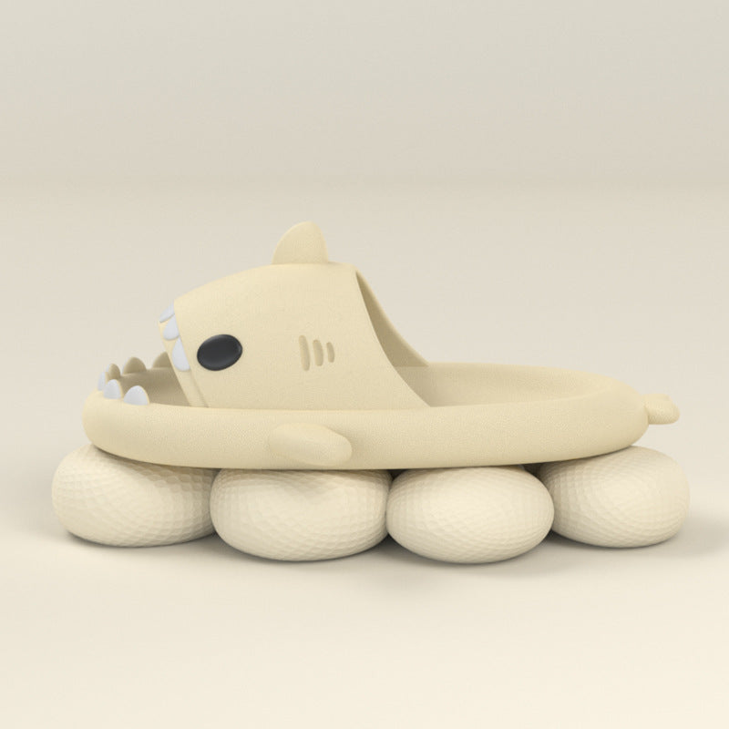 Adult's Slippers Tide Indoor And Outdoor Funny Shark Slippers