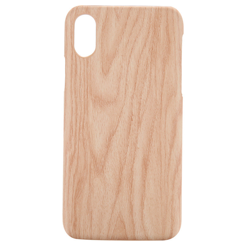 Retro wood grain phone case