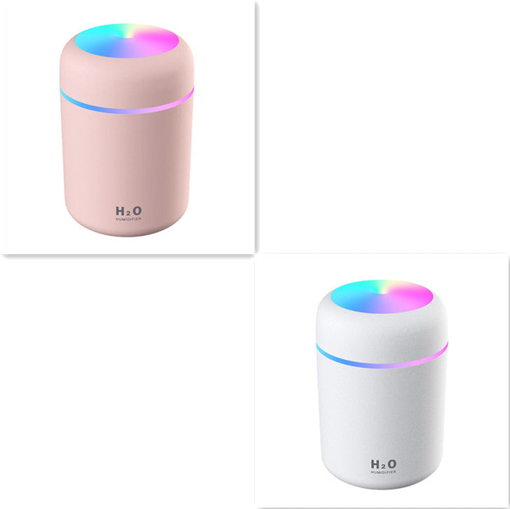 Portable USB Car Air Purifying Humidifier Colorful Cup Aroma Diffuser Cool Mist Maker Humidifier Purifier With Light For Car Home