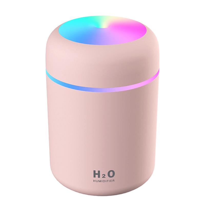 Portable USB Car Air Purifying Humidifier Colorful Cup Aroma Diffuser Cool Mist Maker Humidifier Purifier With Light For Car Home