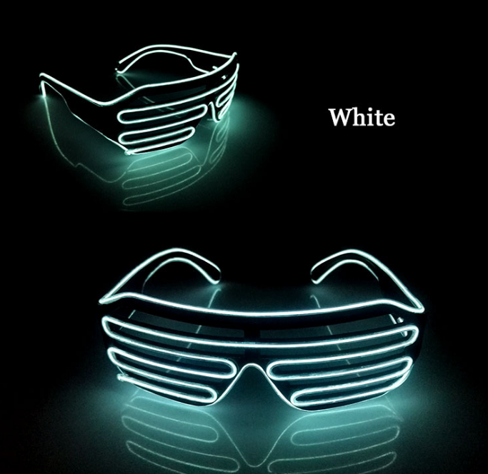 Newest LED Light Up Flashing Rave Shades