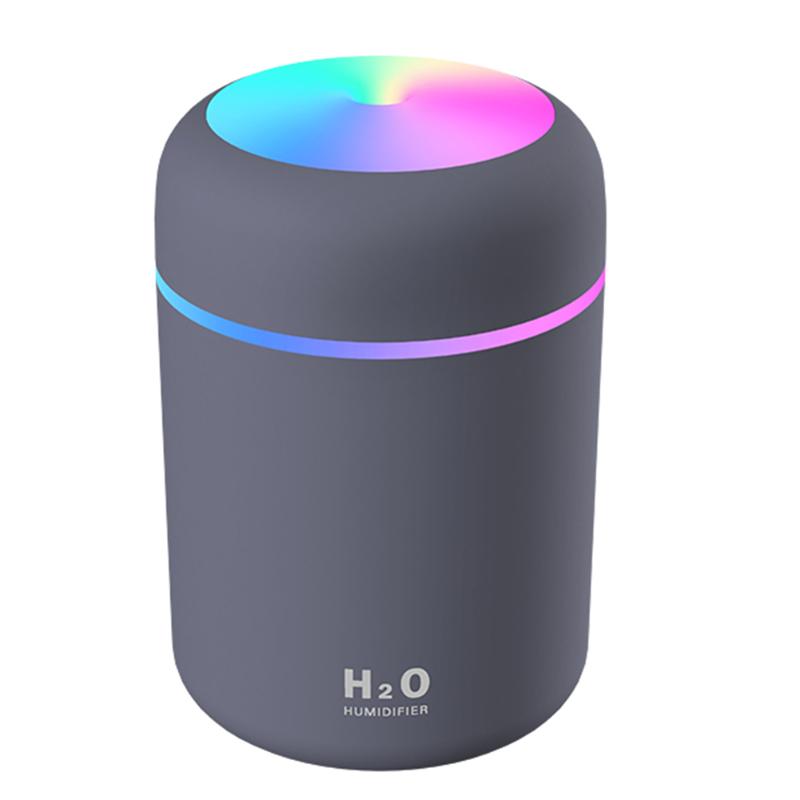 Portable USB Car Air Purifying Humidifier Colorful Cup Aroma Diffuser Cool Mist Maker Humidifier Purifier With Light For Car Home