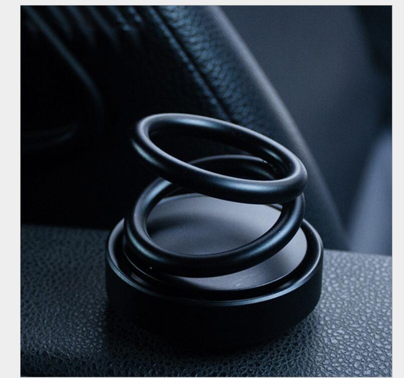 Car perfume seat solar double ring