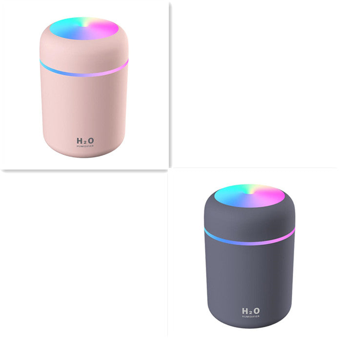 Portable USB Car Air Purifying Humidifier Colorful Cup Aroma Diffuser Cool Mist Maker Humidifier Purifier With Light For Car Home