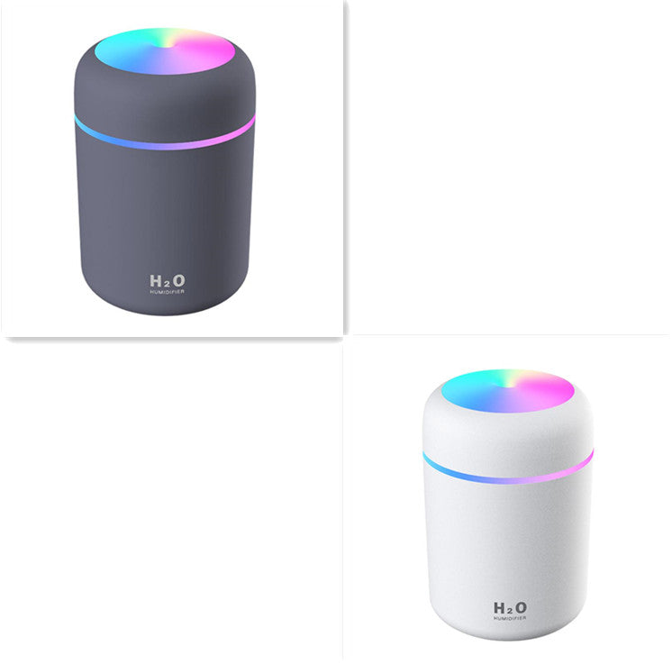 Portable USB Car Air Purifying Humidifier Colorful Cup Aroma Diffuser Cool Mist Maker Humidifier Purifier With Light For Car Home