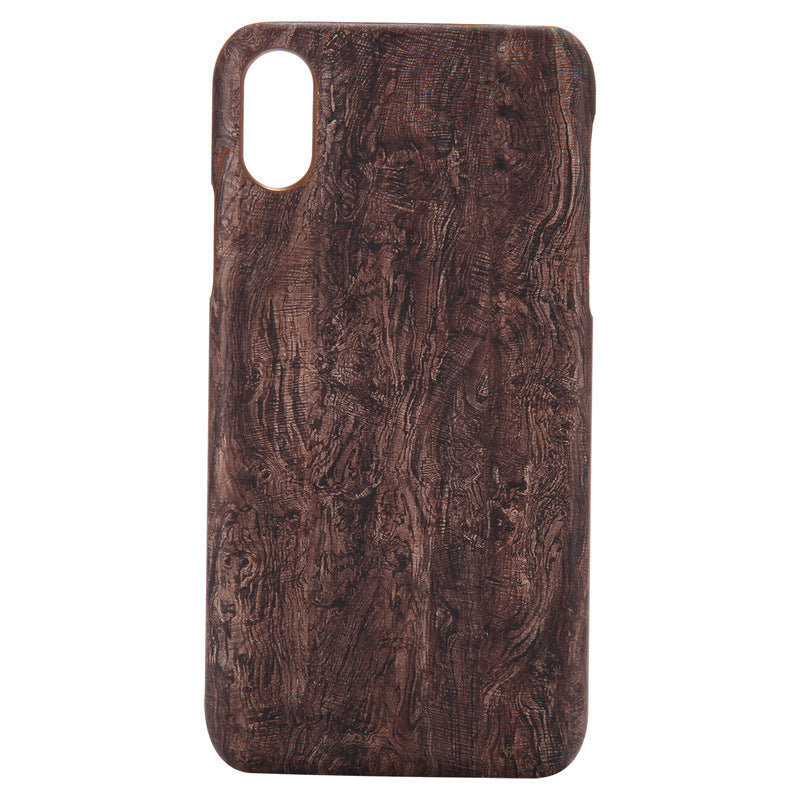 Retro wood grain phone case