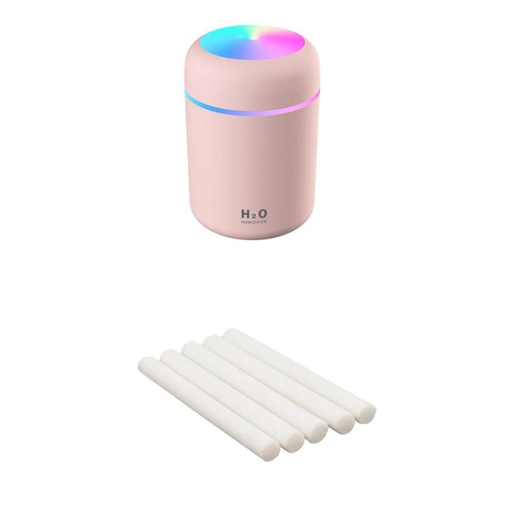 Portable USB Car Air Purifying Humidifier Colorful Cup Aroma Diffuser Cool Mist Maker Humidifier Purifier With Light For Car Home