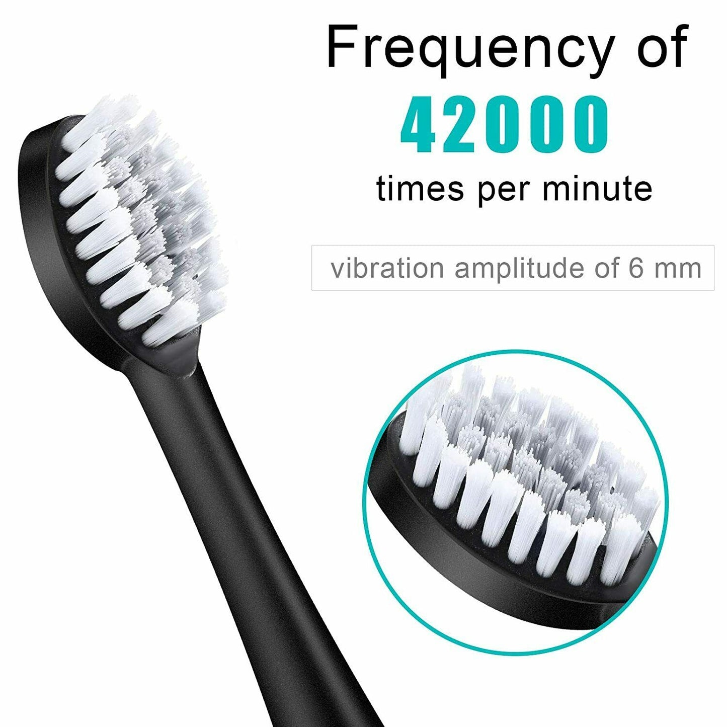 Rechargeable Sonic Electric Toothbrush Brush Heads Toothbrushes for Adults Kids