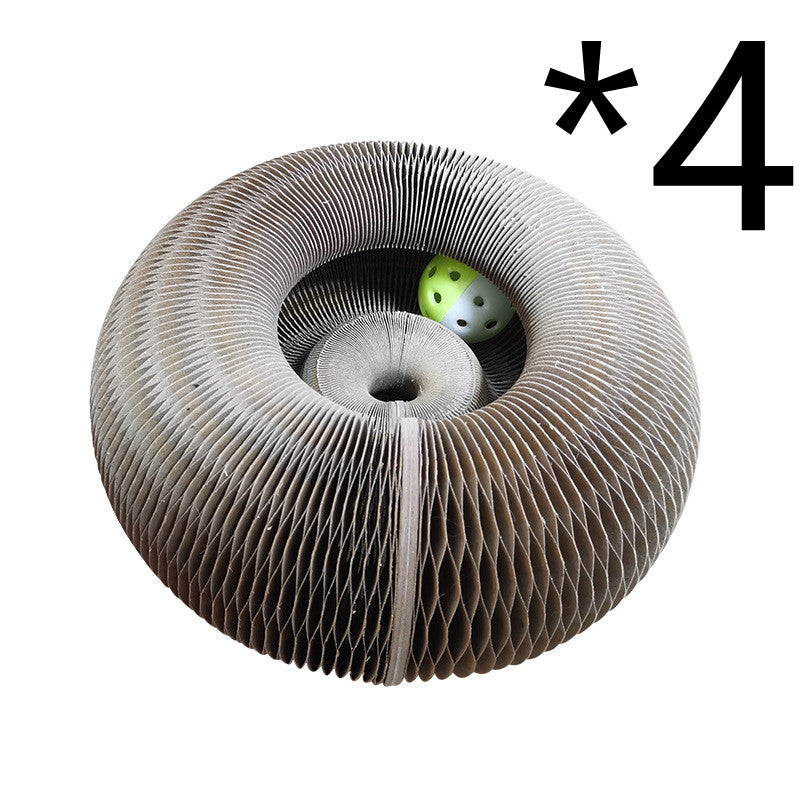 Magic Organ Cat Scratching Board Toy With Bell