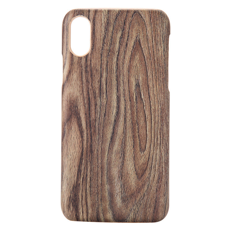 Retro wood grain phone case