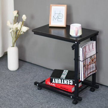 Simple Modern Removable Bedside Table Lifting Small Coffee Table Side Table Lazy Computer Table Sofa Small Desk