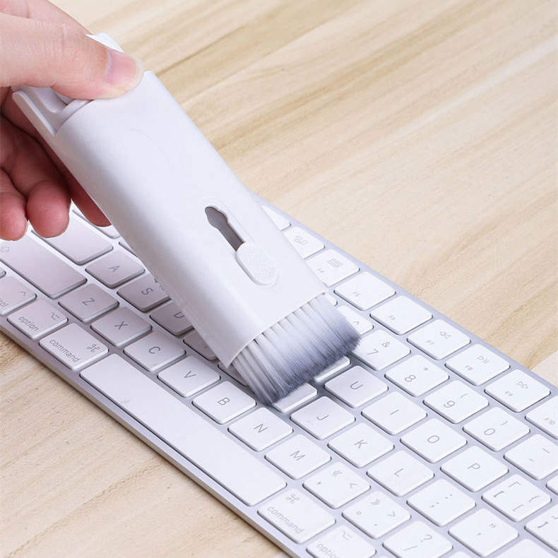 Multifunction 7-in-1 Keyboard Cleaning Brush Keyboard Computer Bluetooth Headset Dust Brush Cleaning Kit Airpod Cleaner