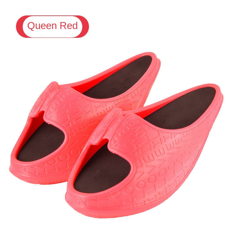 Women's Slippers Body-shaping Stretched Summer Shoes Fitness Slides Shoe Female EVA Lose-weight Sandals Rocking Slipper