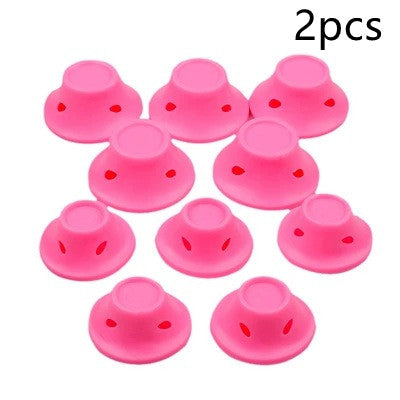 Soft Rubber Magic Hair Care Rollers Silicone Hair Curlers No Heat Hair Styling Tool