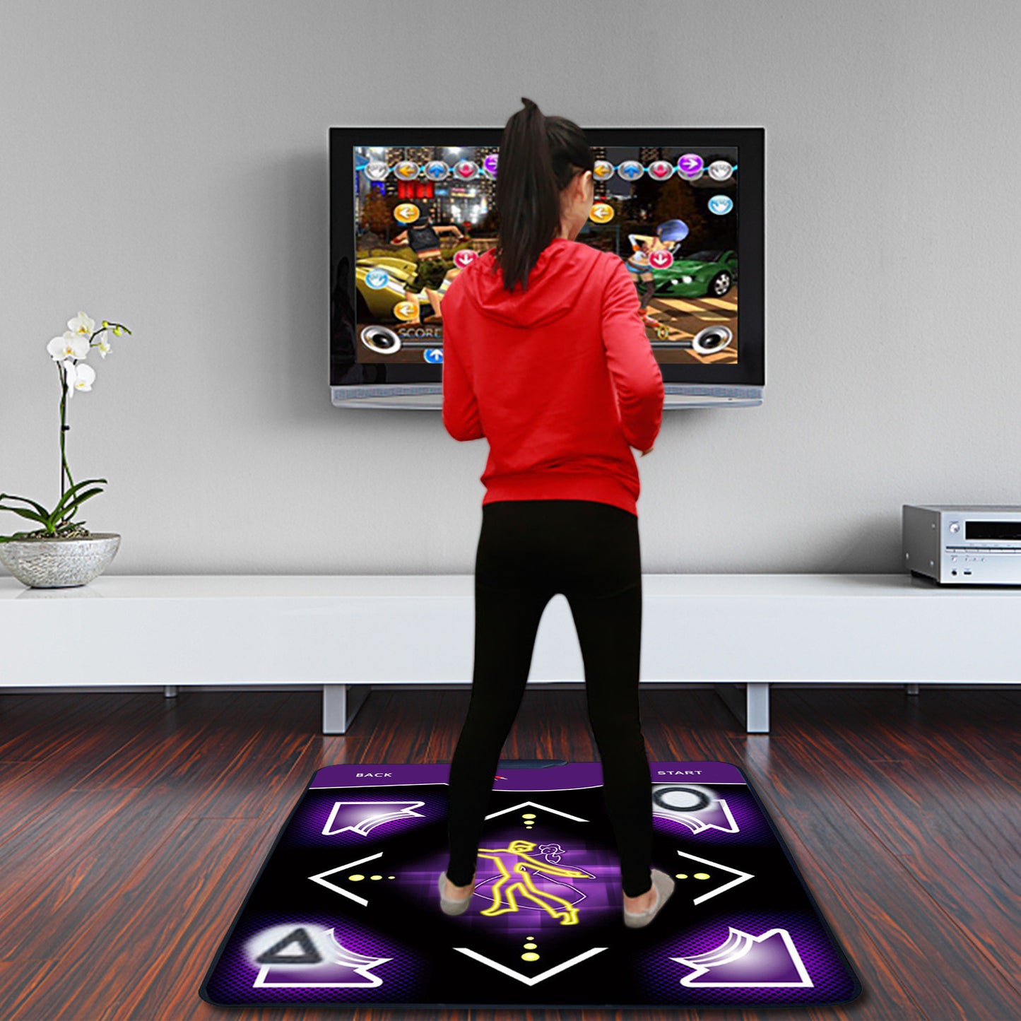 Products Home Dance Machine TV Computer Dual Purpose English Dancing Mat