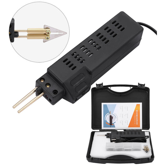 Hot Stapler Car Bumper Fairing Welding Plastic Repair Kit 200 Staples