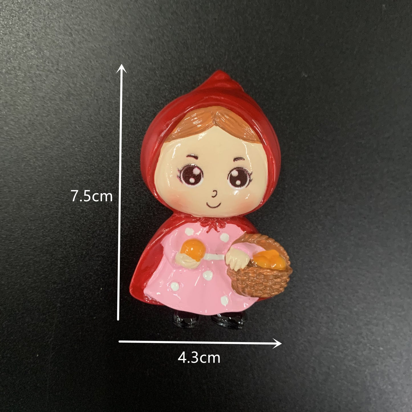 Cute Big Wolf Series Cute Little Red Riding Hood Little Girl Refrigerator Magnet Whiteboard Magnet Refrigerator Door Suction Magnet